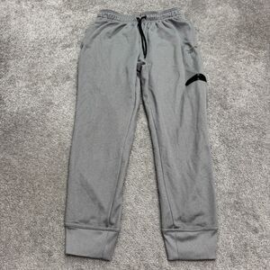 Reebok Tech Fleece Jogger Pants Men's Medium Gray Atlethic Sweatpants Training
